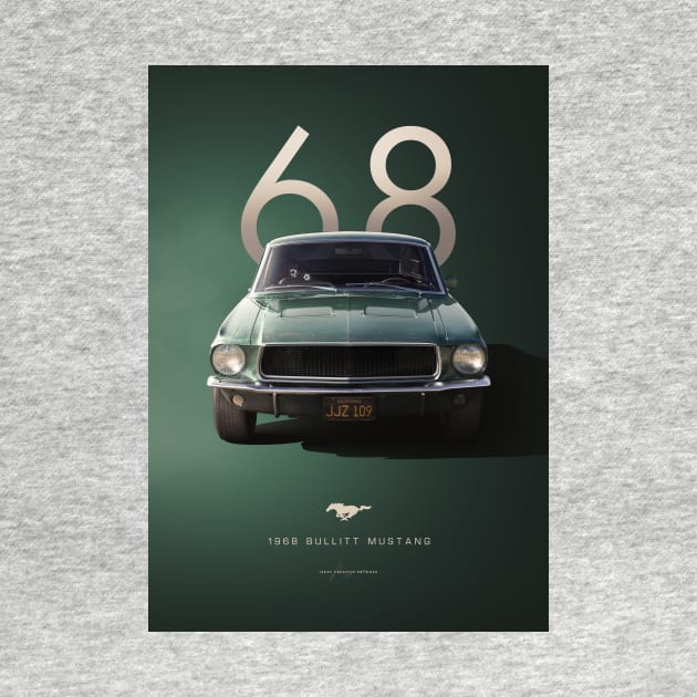 Ford Bullitt Mustang 1968 by Brayj2